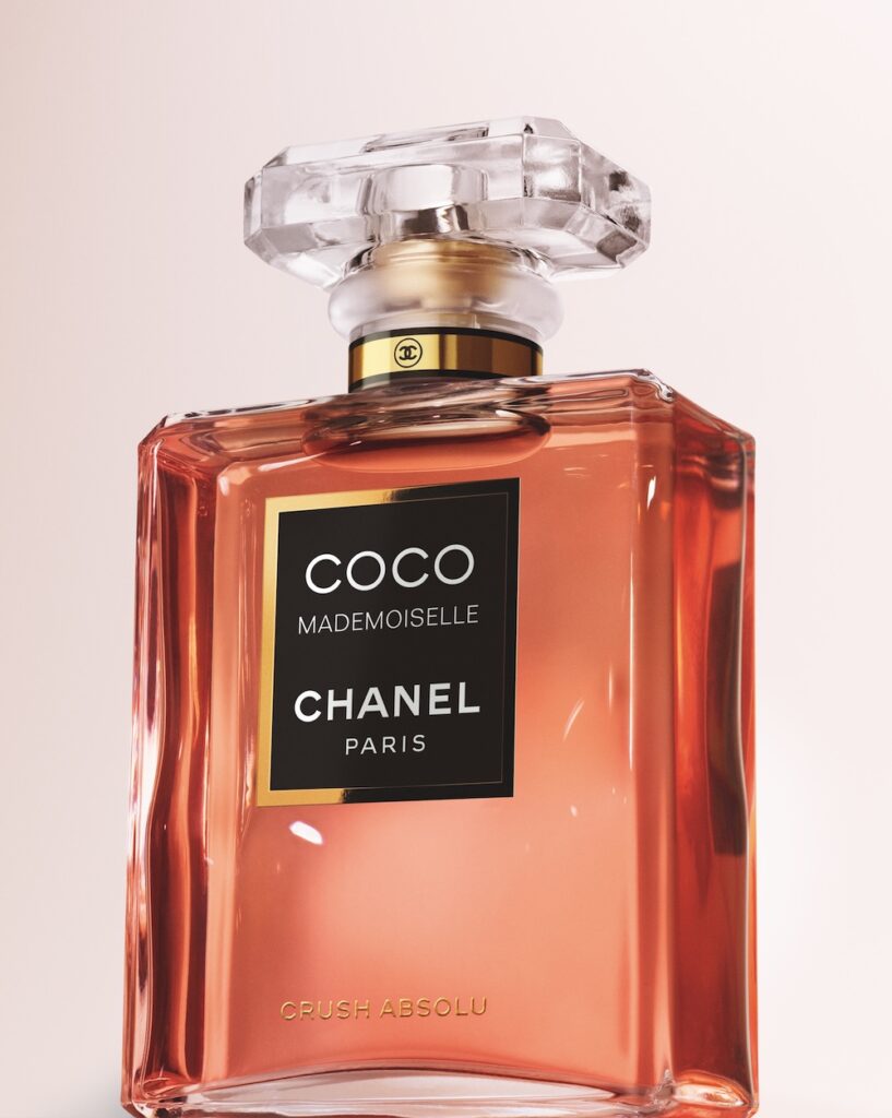 Chanel Coco Mademoiselle Crush Absolu, un flacon couture facetté
